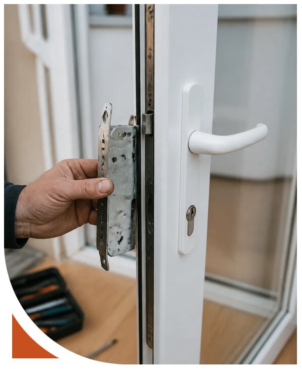 Ремонт замка пластиковой двери в Похвистневе от 2563 р. | Разлок-Пхв
